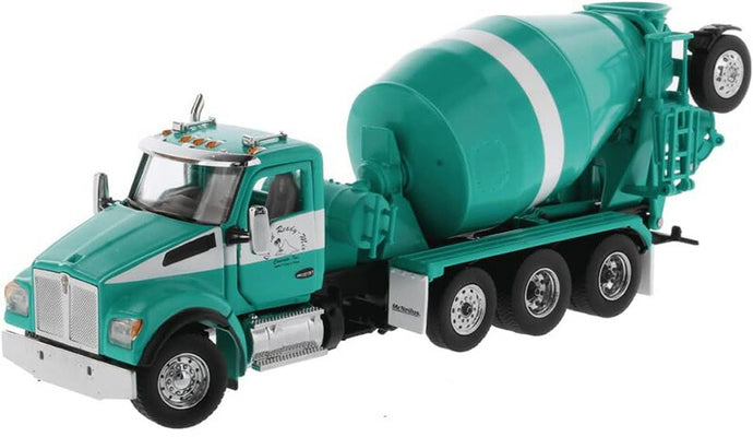 Island Ready Mix - Kenworth T880S タンデム プッシャー ミキサー   / Diecast Masters 1/50 建設機械模型 工事車両