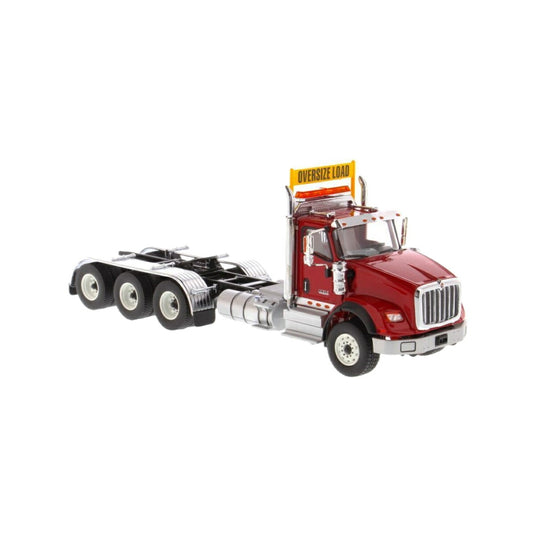 CAT International HX620 rot トラック / Diecast Masters 1/50 建設機械模型 工事車両