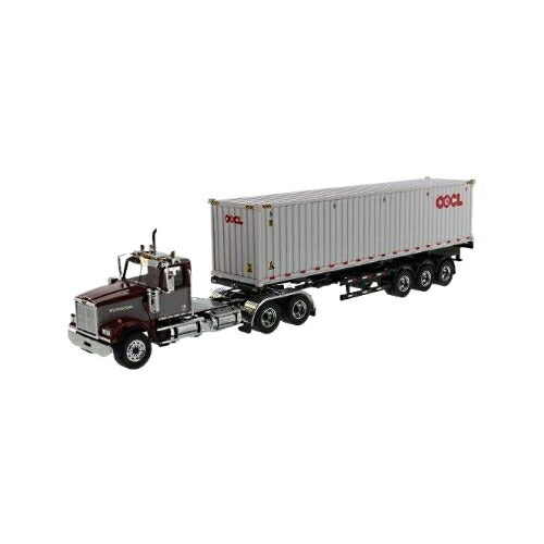 Western Star 4900 SF 40´Sleeper トラック / Diecast Masters 1/50 建設機械模型 工事車両