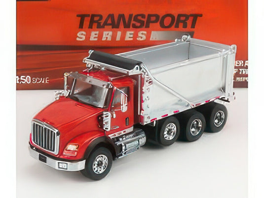 INTERNATIONAL   HK620 TRUCK CASSONE RIBALTABILE 4 ASSI 2010   RED トラック / Diecast Masters 1/50 建設機械模型 工事車両