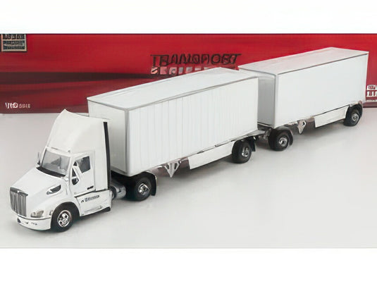 PETERBILT   579 TRUCK AUTO ARTICOLATO 2011   WHITE トラック / Diecast Masters 1/50 建設機械模型 工事車両