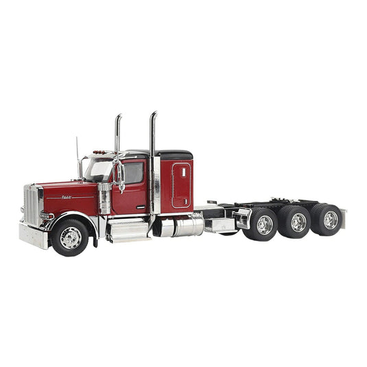 ピータービルト Peterbilt 589 トライデムトラクター レッド / Diecast Masters 1/32 ミニカー トラック模型