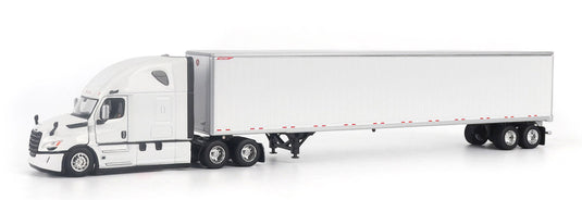 Freightlinerフレイトライナー Cascadia Gen-5 Sleep Cab 2025 in Blan / Diecast Masters 1/64 模型