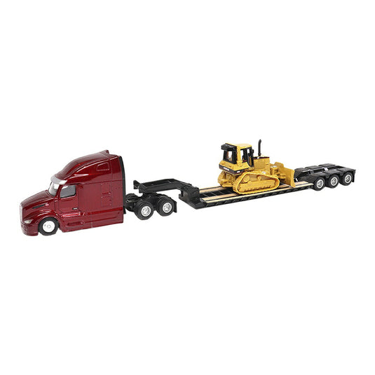 Peterbiltピータービルト Model 579 UltraLoft Tandem Tractorトラクター with / Diecast Masters 1/87 模型