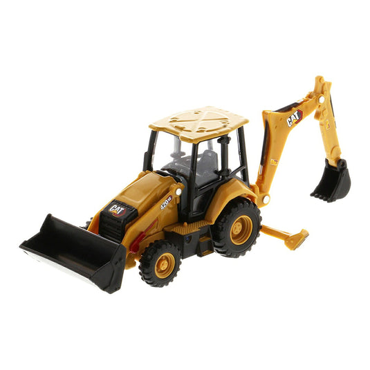 Caterpillarキャタピラー 420 Backhoe Loaderバックホーローダー with Interchangable / Diecast Masters 1/64 模型