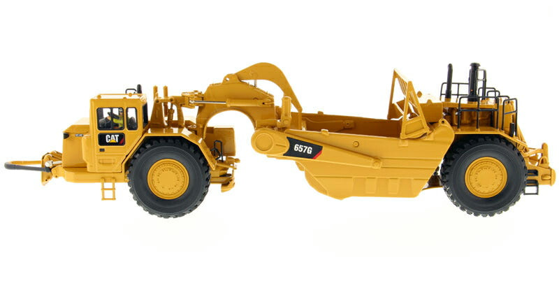 ギャラリービューアに画像をロードする, Caterpillar 657G ホイールトラクター スクレーパー - コアクラシックシリーズ / Diecast Masters 1/50 建設機械模型 工事車両
