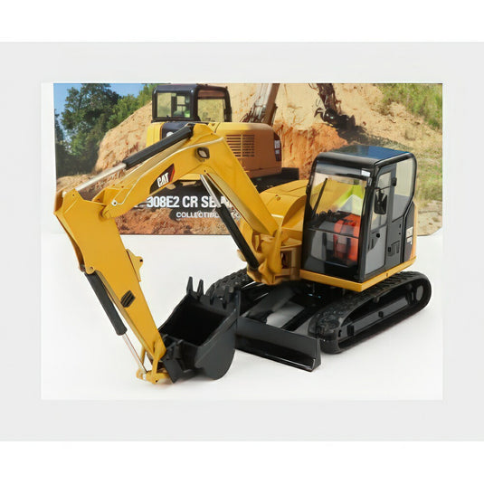Caterpillar Cat308E2 Cr Sb Escavatore Cingolato トラクター Hydraulic Mini Excavator イエロー ブラック DM85239c/ Diecast Masters 1/32 建機機械　模型
