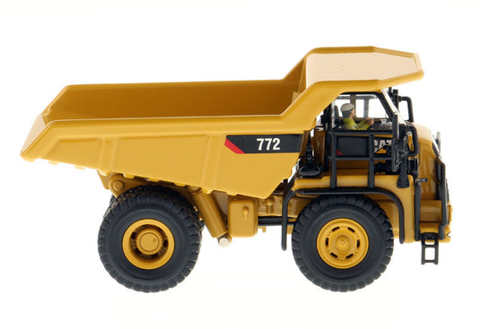 Caterpillar 772 オフハイウェイ トラック - ハイラインシリーズ 掘削機   / Diecast Masters 1/87 建設機械模型 工事車両
