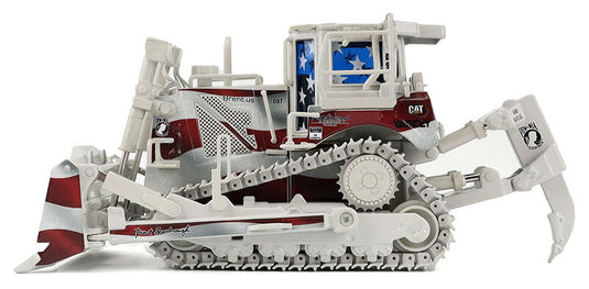 Brent Scarbrough & Co. - Caterpillar D8T ブルドーザー (愛国仕様デコレーション) ブルドーザ   / Diecast Masters 1/50 建設機械模型 工事車両