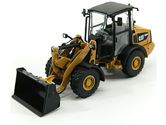 CATERPILLAR CAT906M RUSPA GOMMATA SCRAPER TRACTOR WHEEL LOADER YELLOW BLACK/Diecast Masters 1/50模型ミニカー