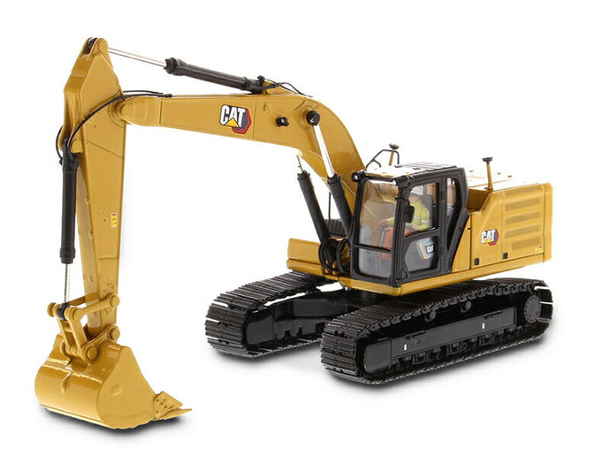 Caterpillar 330 油圧ショベル - Next Generation - ハイラインシリーズ トレーラー   / Diecast Masters 1/50 建設機械模型 工事車両