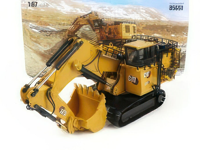 CATERPILLAR   CAT6060 ESCAVATORE CINGOLATO   TRACTOR HYDRAULIC EXCAVATOR MINING FRONT SHOVEL SCRAPER   YELLOW BLACK ショベル / Diecast Masters 1/87 建設機械模型 工事車両