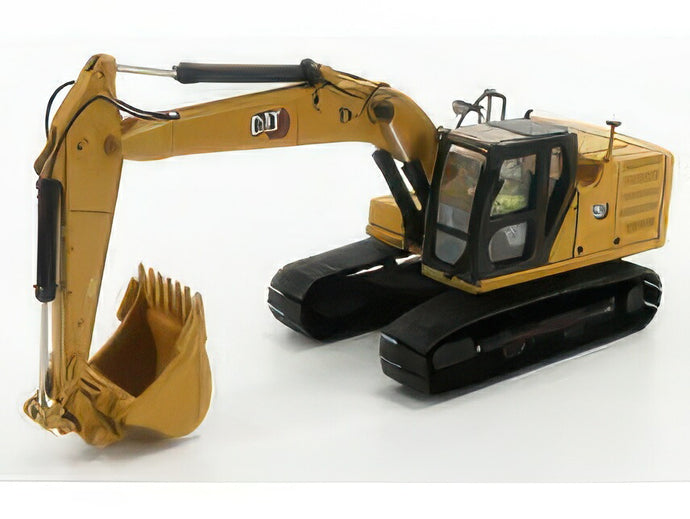 CATERPILLAR   CAT323 ESCAVATORE CINGOLATO   TRACTOR HYDRAULIC EXCAVATOR   YELLOW BLACK ショベル / Diecast Masters 1/50 建設機械模型 工事車両