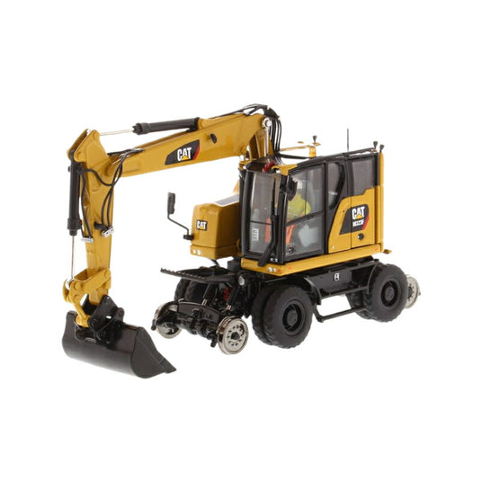CAT M323F Rail Mobilbagger ショベル / Diecast Masters 1/50 建設機械模型 工事車両