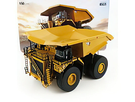 CATERPILLAR  CAT798AC CASSONE RIBALTABILE CAVA MINERARIA  MINING TRUCK  YELLOW BLACK/Diecast Masters 1/50ミニカー