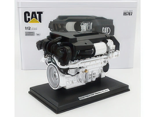 ACCESSORIES   CATERPILLAR C32B MARINE ENGINE   MOTORE A PROPULSIONE MARINO   BLACK WHITE / Diecast Masters 1/12 建設機械模型 工事車両