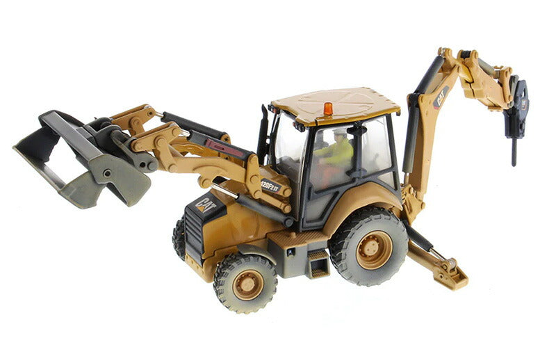 ギャラリービューアに画像をロードする, Caterpillar 420F2 IT ウェザード バックホーローダー - ウェザリングシリーズ トレーラー   / Diecast Masters 1/50 建設機械模型 工事車両

