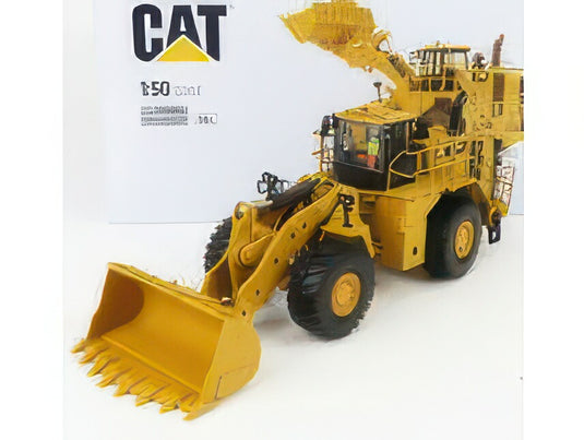 CATERPILLAR   CAT994K RUSPA GOMMATA   SCRAPER TRACTOR WHEEL LOADER   YELLOW BLACK ホイールローダ / Diecast Masters 1/50 建設機械模型 工事車両