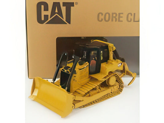 CATERPILLAR CATD6R XL トラックドーザー クローラー式 スクレーパータイプトラクター イエローブラック/ Diecast Masters 1/50 ミニカー