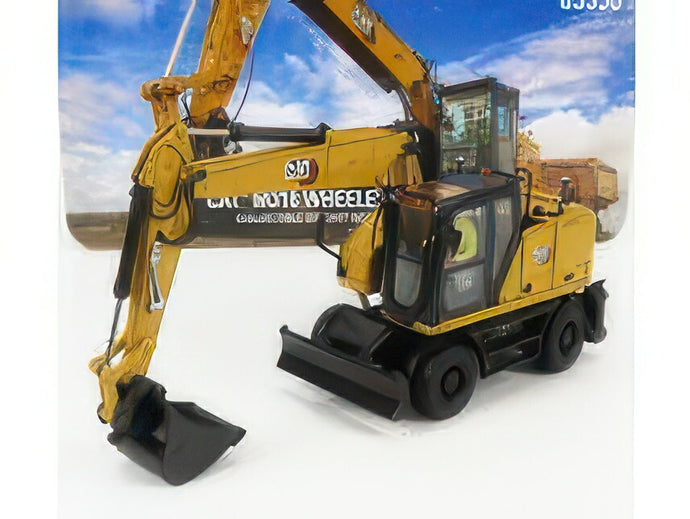 CATERPILLAR   CATM318 ESCAVATORE GOMMATO   TRACTOR HYDRAULIC EXCAVATOR SCRAPER   YELLOW BLACK ショベル / Diecast Masters 1/50 建設機械模型 工事車両