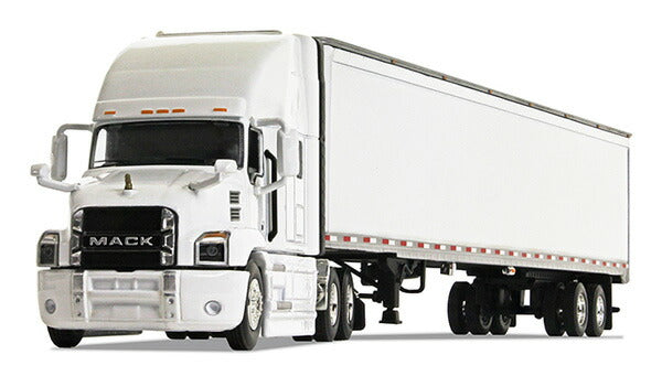 Mack Anthem & 53ft Trailer  ホワイト  トレーラー / DCP 1/64 建設機械模型 工事車両