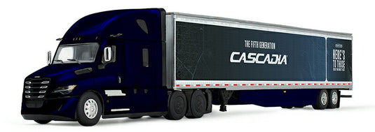 Freightlinerフレイトライナー カスカディア トレーラー トラック 働く車 模型 / DCP 1/64 ミニカー 模型