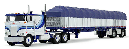 Peterbilt 352 COE 110インチ スリーパー & 53フィート Wilson フラットベッドトレーラー / DCP 1/64