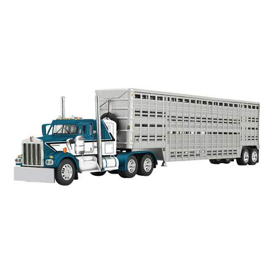 Kenworthケンワース W900A with 36 Sleeper in Mariner Blue an / DCP 1/64 模型