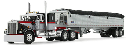 Kenworthケンワース W900A 36 Sleeper Gray Viper / DCP 1/64 トラック商用車 模型
