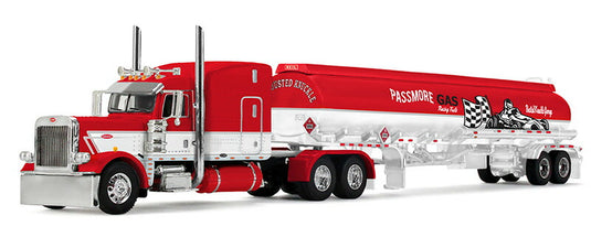 Peterbiltピータービルト 389 タンクローリー トラック 働く車 運搬 模型 / DCP 1/64 ミニカー 模型