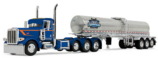 Peterbiltピータービルト 389 食品タンクトレーラー トラック 働く車 模型 / DCP 1/64 ミニカー 模型