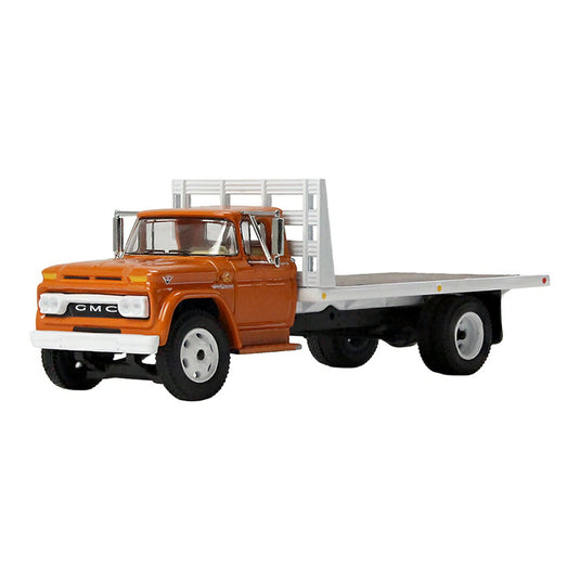 GMCジーエムシー 4000 Flatbed Truck in Omaha Orange / DCP 1/64 模型