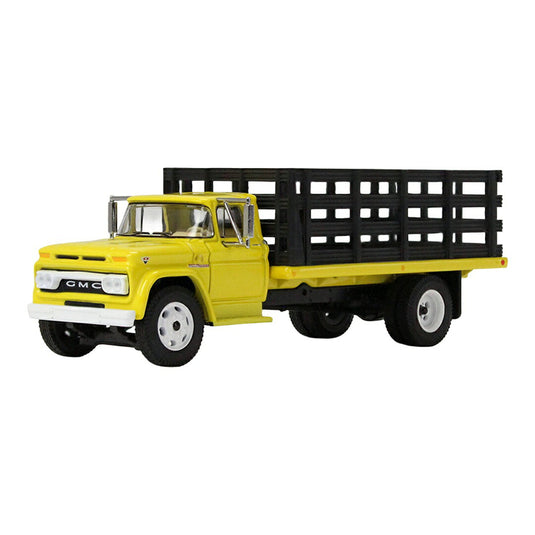 GMC 4000 Stake Truckトラック Bright Yellow / DCP 1/64 模型