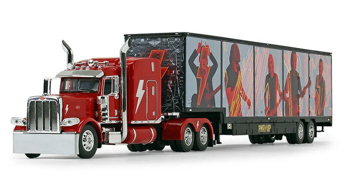 AC/DC PWR UP - Peterbilt 389 & Kentucky Moving Trailer トレーラー / DCP 1/64 建設機械模型 工事車両