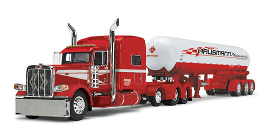 Hausmann Transport - Peterbilt Model 389 & Mississippi LP Tank Trailer トレーラー / DCP 1/64 建設機械模型 工事車両
