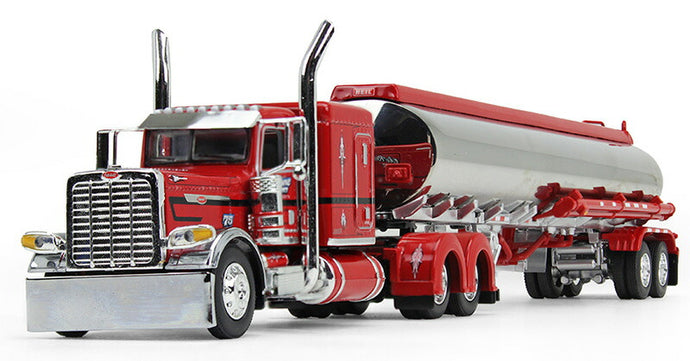 Wayne Transports - Peterbilt 389X & Heil Fuel Tanker Trailer トレーラー / DCP 1/64 建設機械模型 工事車両