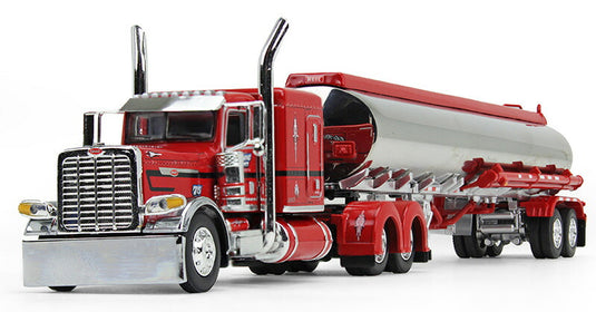 Wayne Transports - Peterbilt 389X & Heil Fuel Tanker Trailer トレーラー / DCP 1/64 建設機械模型 工事車両