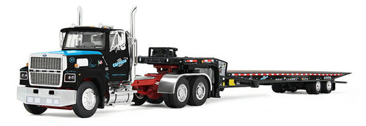 Fordフォード LTL 9000 トレーラー付 トラック 働く車 模型 ダイキャスト モデル / DCP 1/64 ミニカー 模型