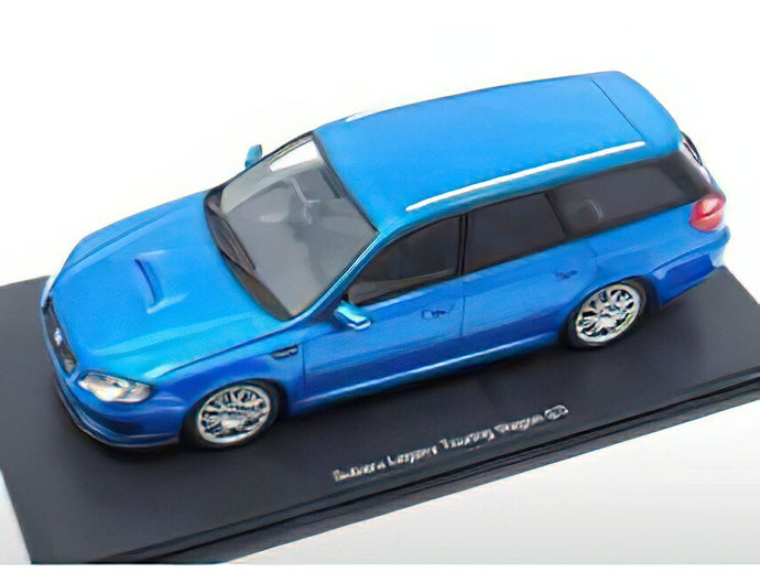 【予約】12月以降発売予定SUBARU - LEGACY STI S402 TOURING STATION WAGON 2006 - BLUE/DNA COLLECTIBLES 1/18ミニカー