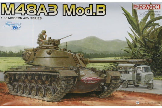 M48A3 Mod.B 組み立てプラモキット模型 戦車 /Dragon 1/35
