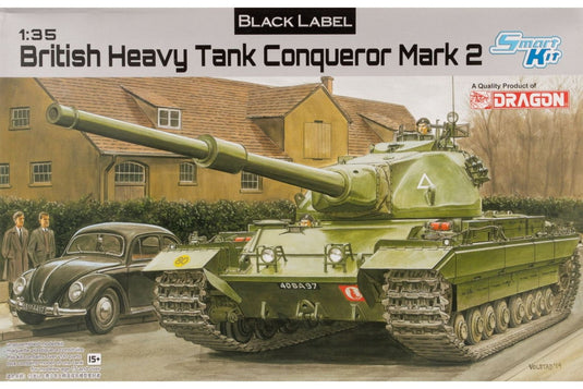 British Heavy Tank Conqueror Mark 2 イギリス重戦車 コンカラー Mk.2 組み立てプラモキット模型 戦車 /Dragon 1/35