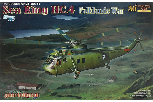 Sea King HC.4 Falklands War 30th Anniversary 組み立てプラモキット模型 ヘリコプター /Dragon 1/72