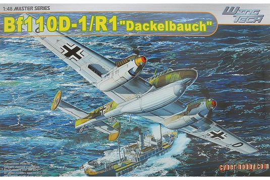 Bf110D-1/R1 Dackelbauch 組み立てプラモキット模型 戦闘機 /Dragon 1/48