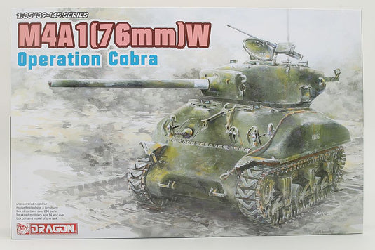M4A1 76mm W Operation Cobra オペレーションコブラ 組み立てプラモキット模型 戦車 /Dragon 1/35