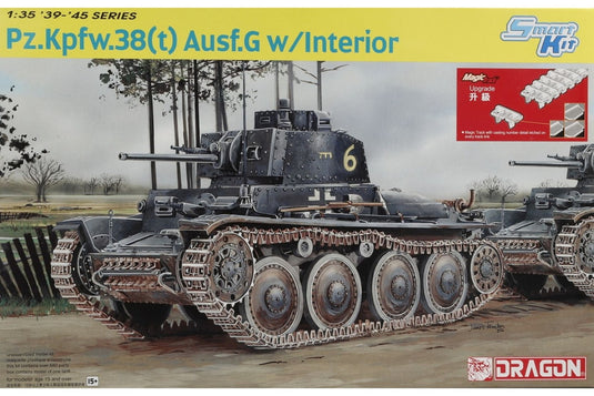 Pz.Kpfw. 38(t) Ausf. G w/Interior 組み立てプラモキット模型 戦車 /Dragon 1/35