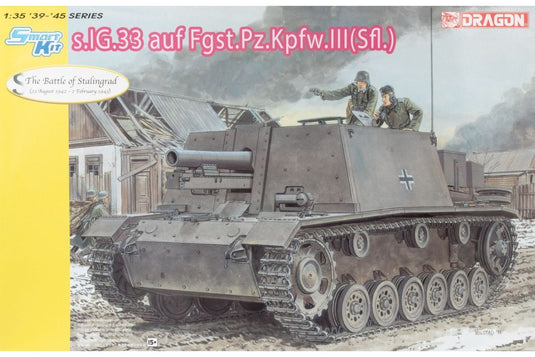 s.IG.33 auf Fgst.Pz.Kpfw.III Sfl. 組み立てプラモキット模型 /Dragonドラゴン 1/35