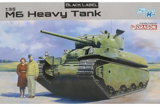 M6 Heavy Tank 重戦車 組み立てプラモキット模型 戦車 /Dragon 1/35