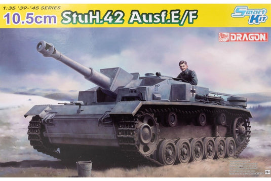 10.5cm StuH.42 Ausf.E/F 組み立てプラモキット模型 戦車 /Dragon 1/35