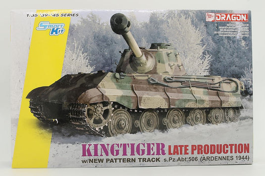 Kingtiger Late Production w/New Pattern Track s.Pz.Abt.506 Ardennes 1944 キングタイガー 組み立てプラモキット模型 戦車 /Dr