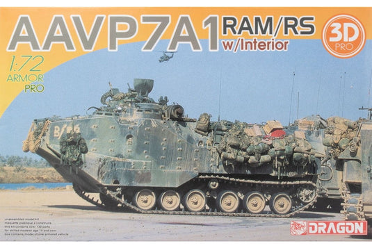 AAVP7A1 RAM/RS w/Interior w/3D Printed Parts 組み立てプラモキット模型 /Dragonドラゴン 1/72